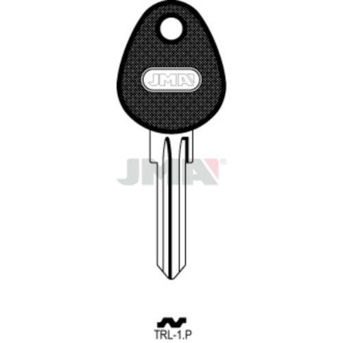 Chei Otel Plastic Negru TRL-1.P
